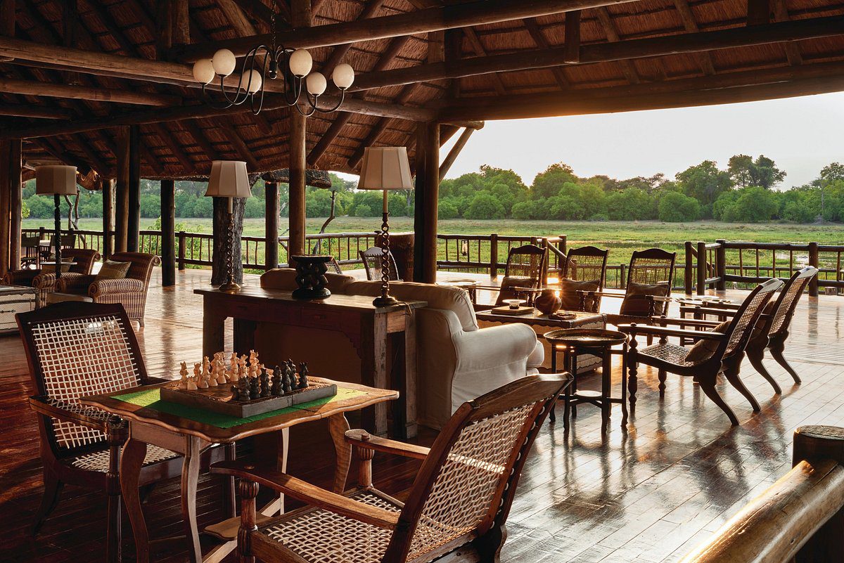 belmond khwai river lodge dining