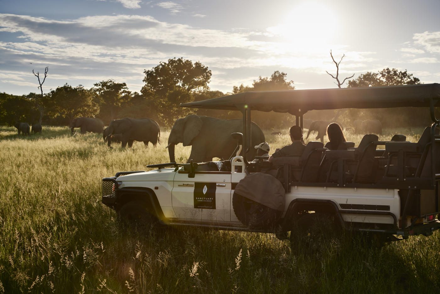 chobe chilwero game drive